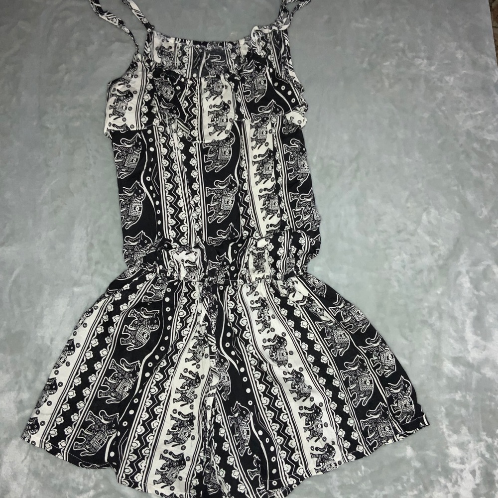 Elephant themed romper